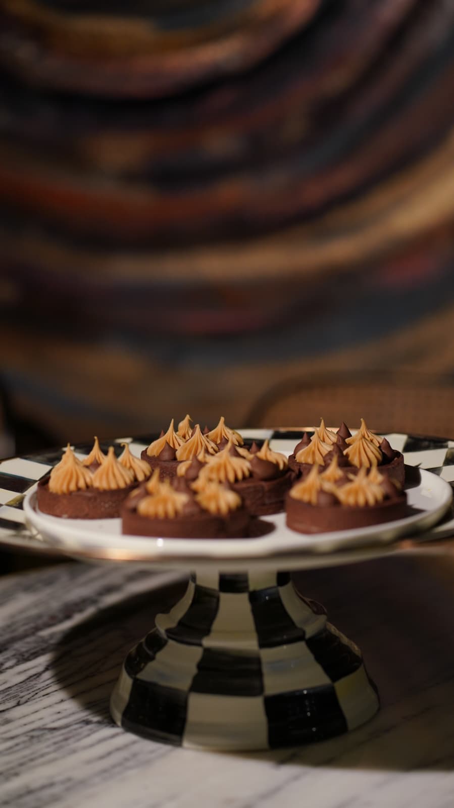 KARAMELLİ & ÇİKOLATALI TART